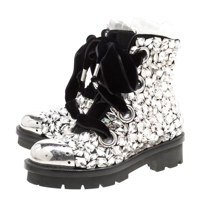 alexander mcqueen sparkly boots
