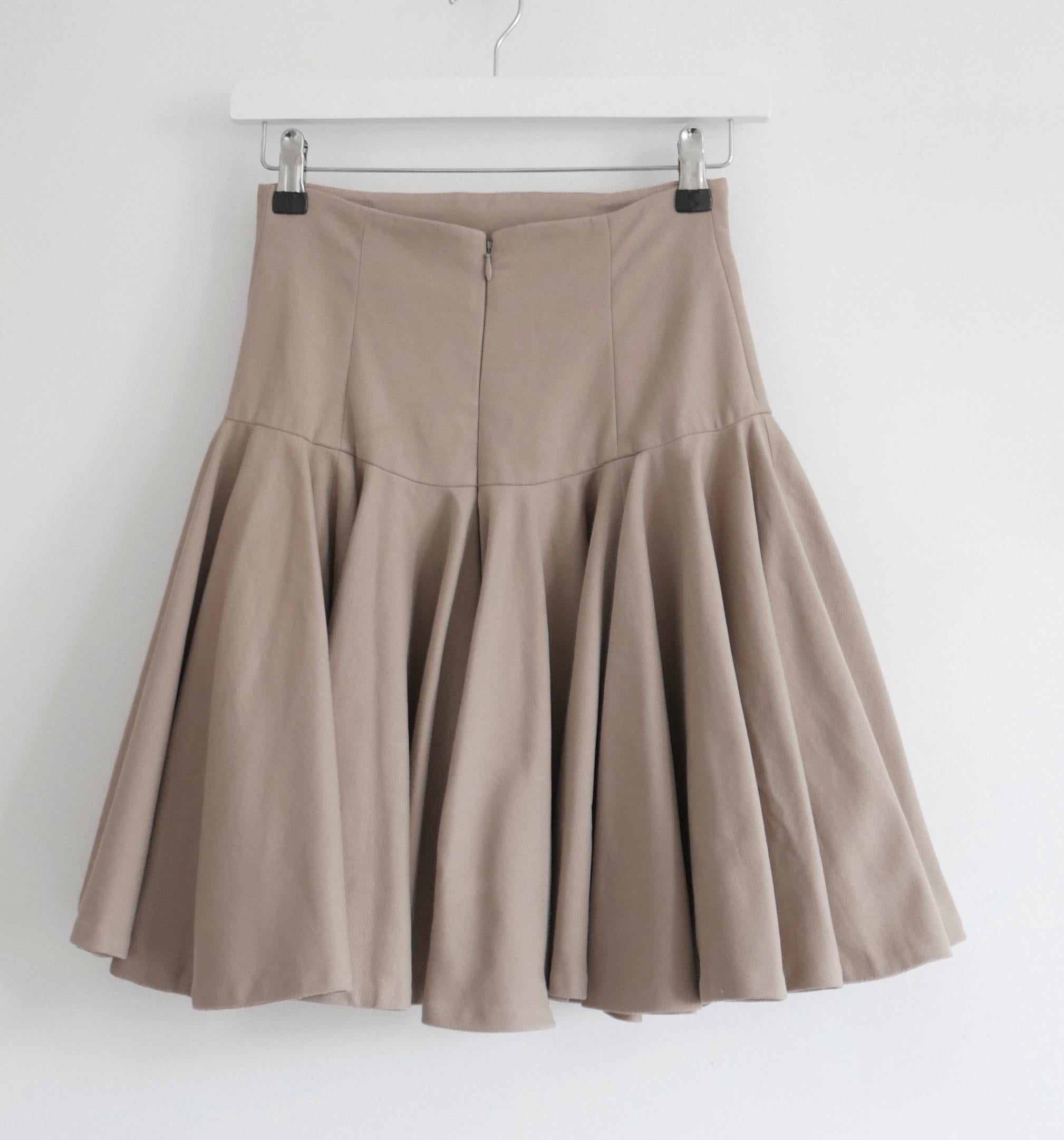 Women's Alexander McQueen super flared skirt  For Sale