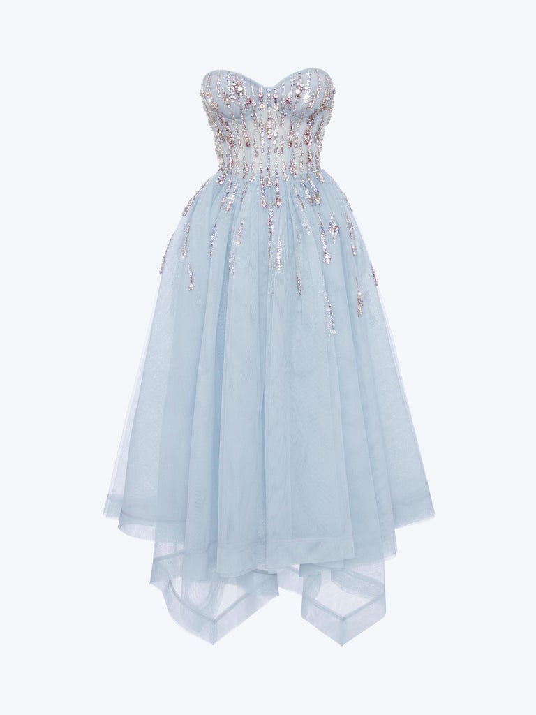 Alexander McQueen Gown The Cosmic Rain Dress Embroidery Corset For Sale at 1stDibs Alexander McQueen Gown The Cosmic Rain Dress Embroidery Corset For Sale at 1stDibs
