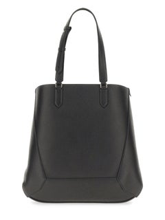 Alexander McQueen „The Edge“ Tragetasche – Schwarz