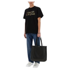 Alexander McQueen „The Edge“ Tragetasche – Schwarz