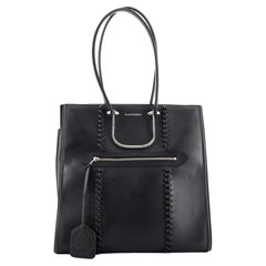 Alexander McQueen The Tall Story Tote Whipstitch Leather