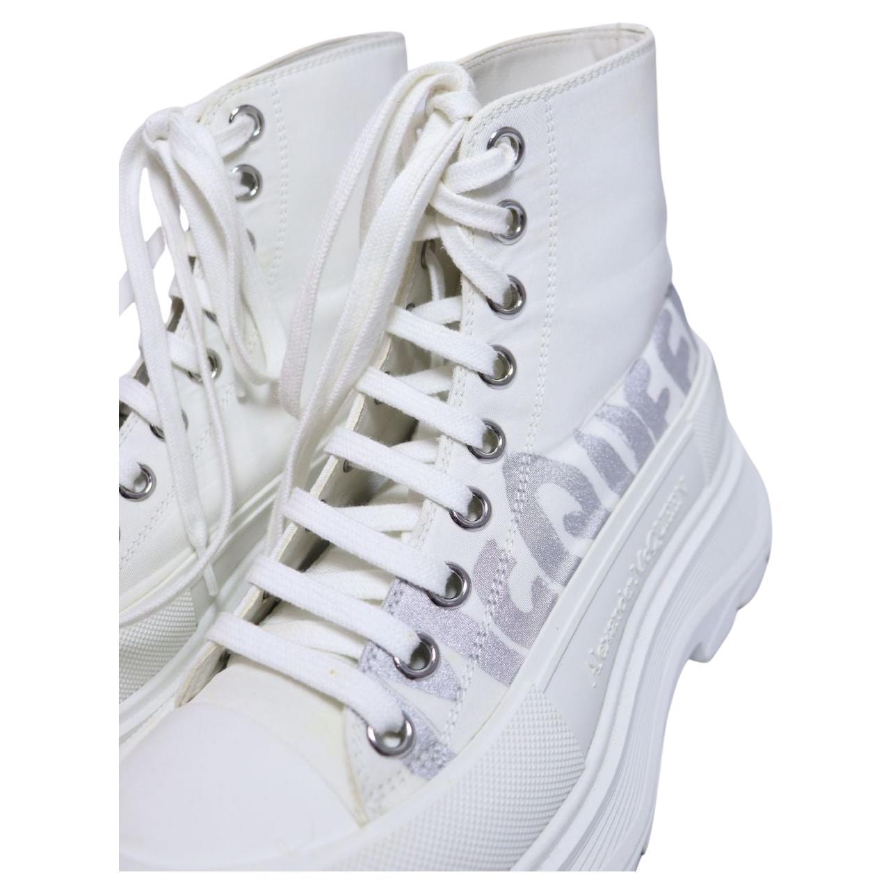 Alexander McQueen Treadslick bottes hautes EU 38