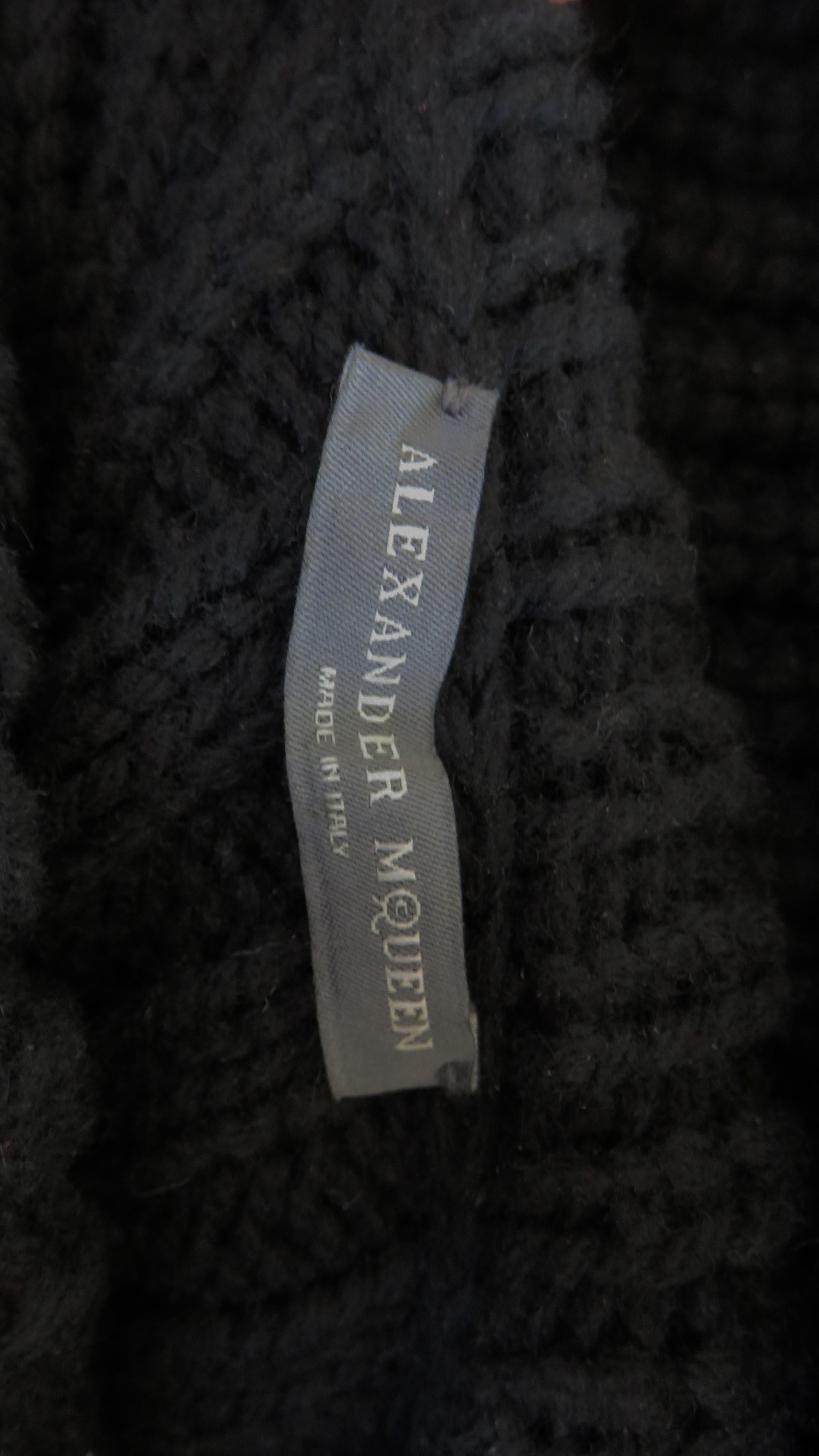 Alexander McQueen Turtleneck Sweater with Zippers 9