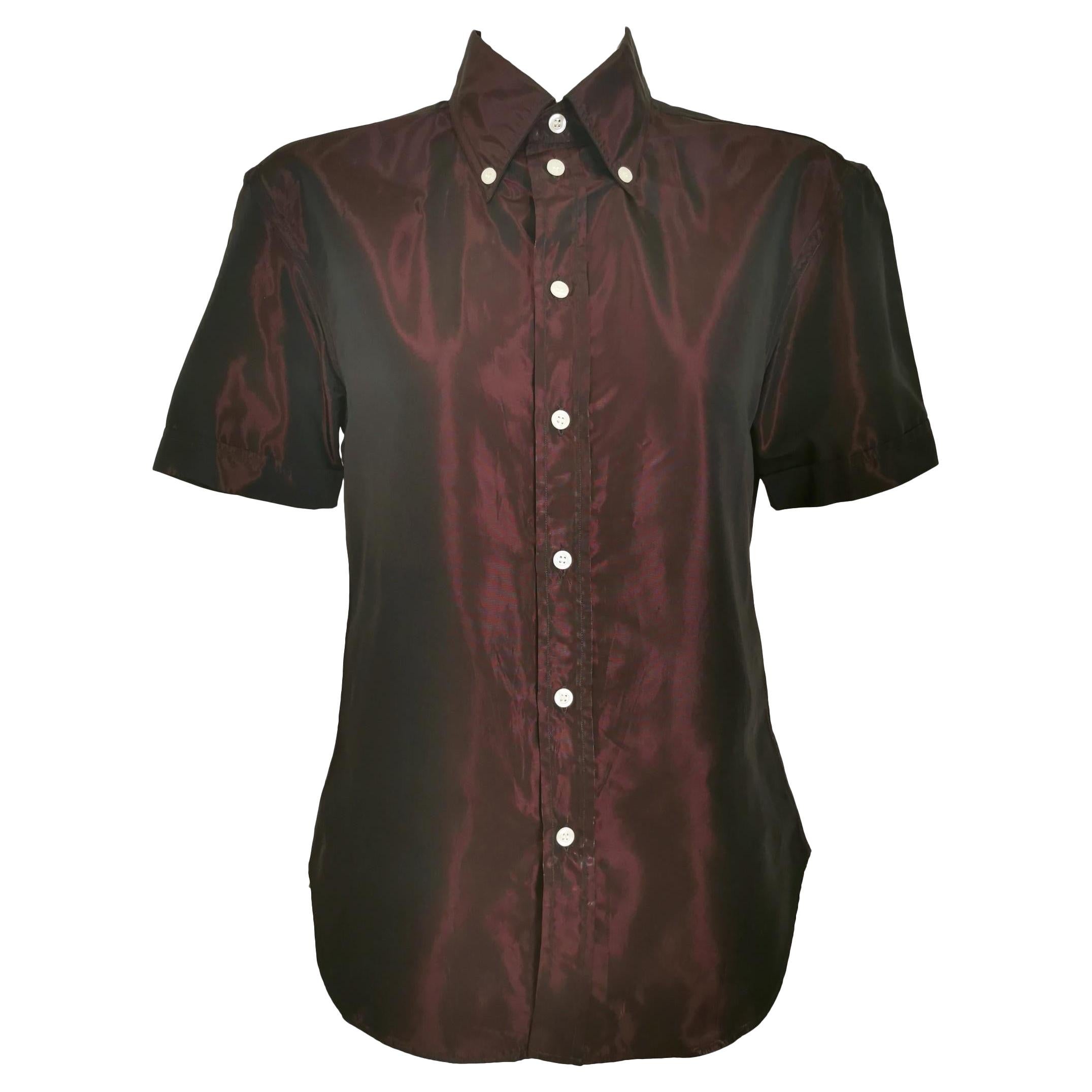 Alexander McQueen Two Tone Fitted Shirt 1996 For Sale