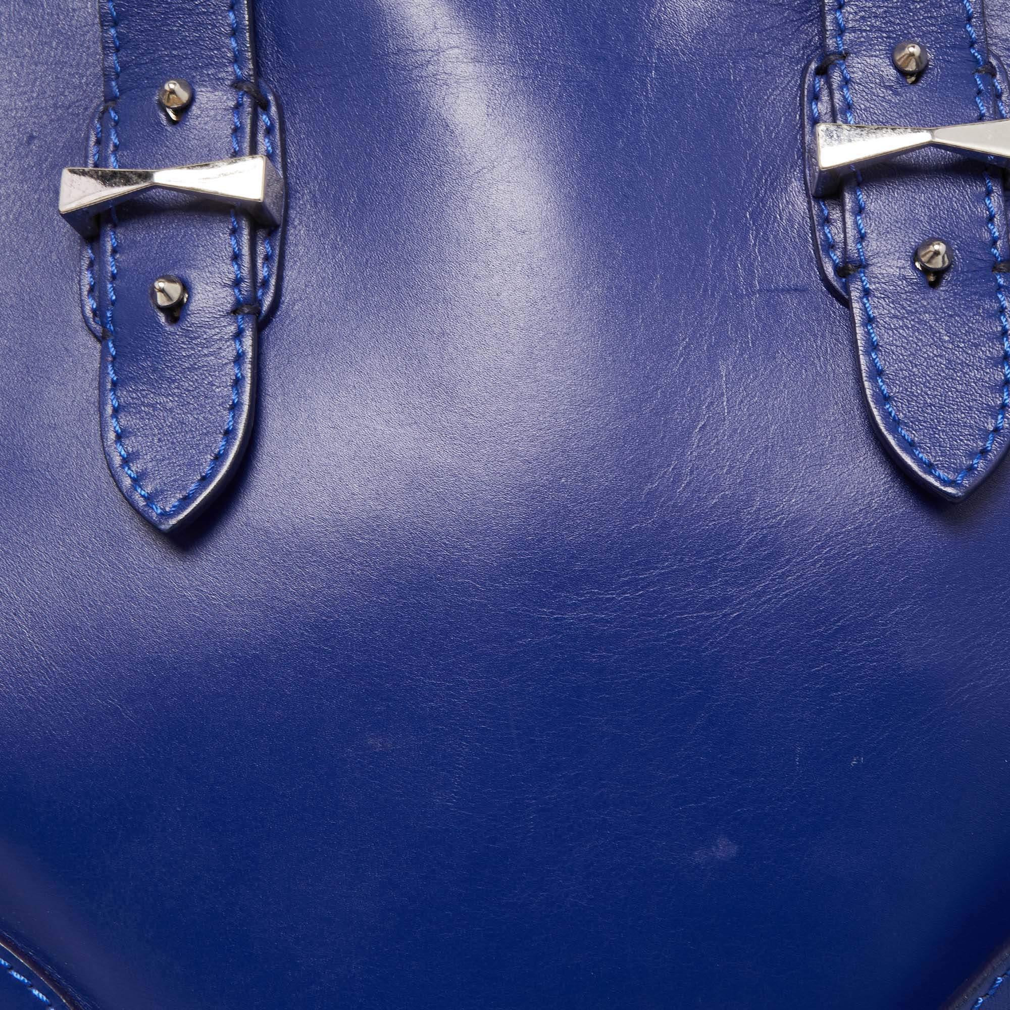 Alexander McQueen Ultramarine Leather Legend Satchel 6