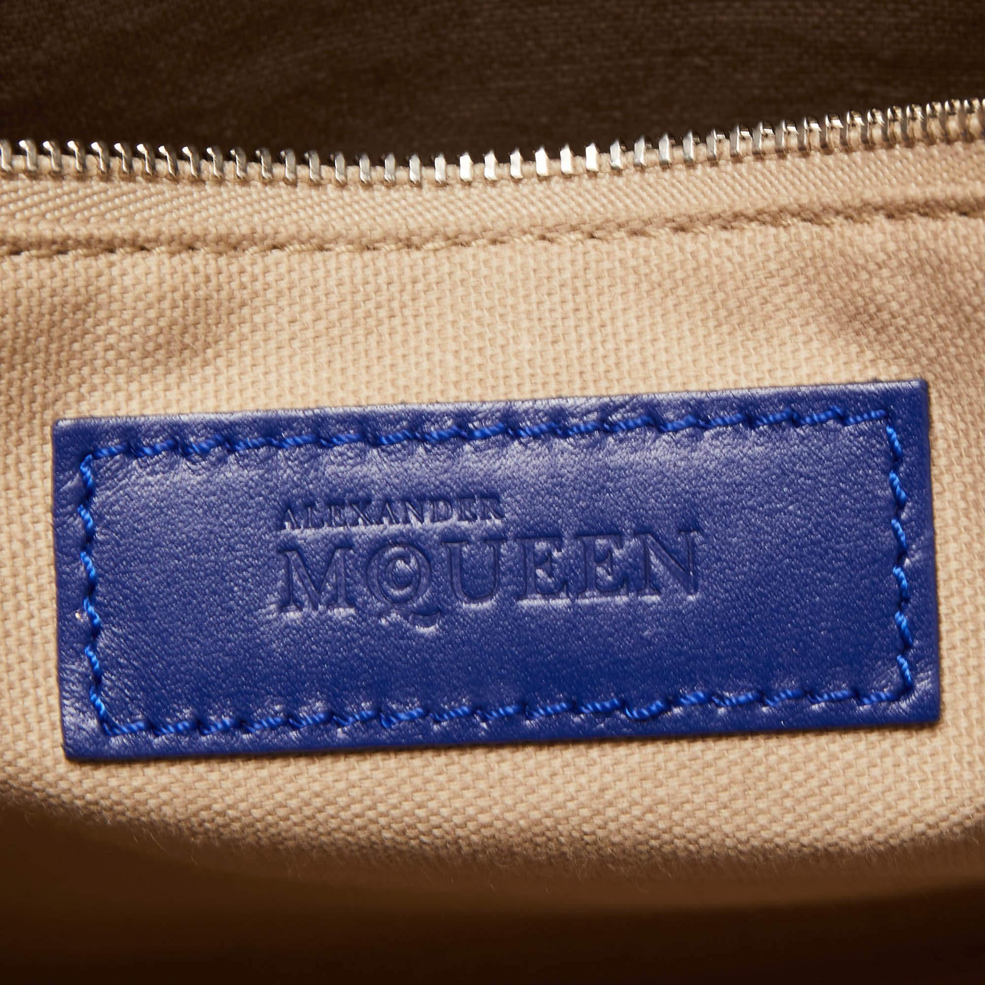 Alexander McQueen Ultramarine Leather Legend Satchel 7