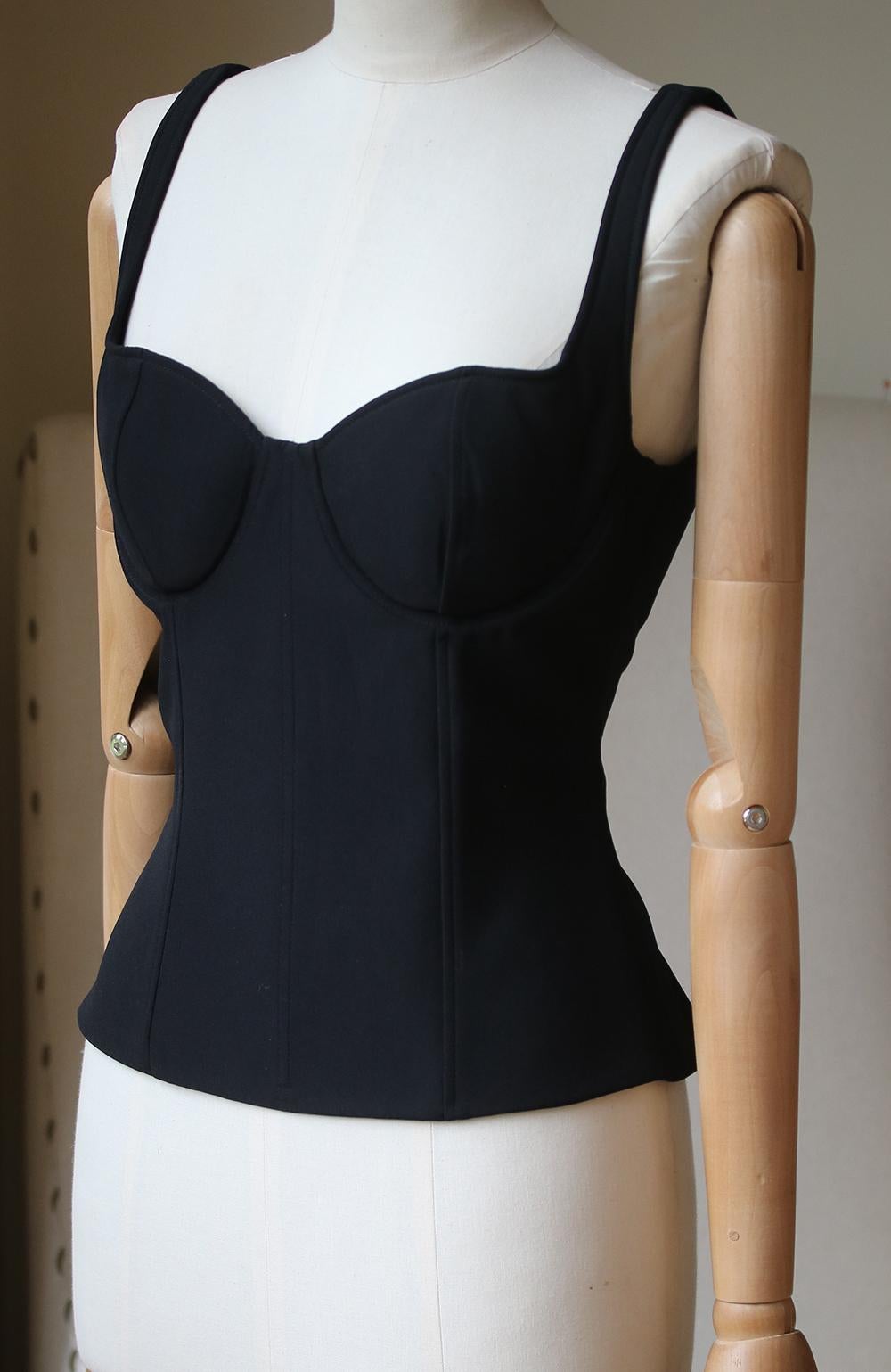 underwired corset top