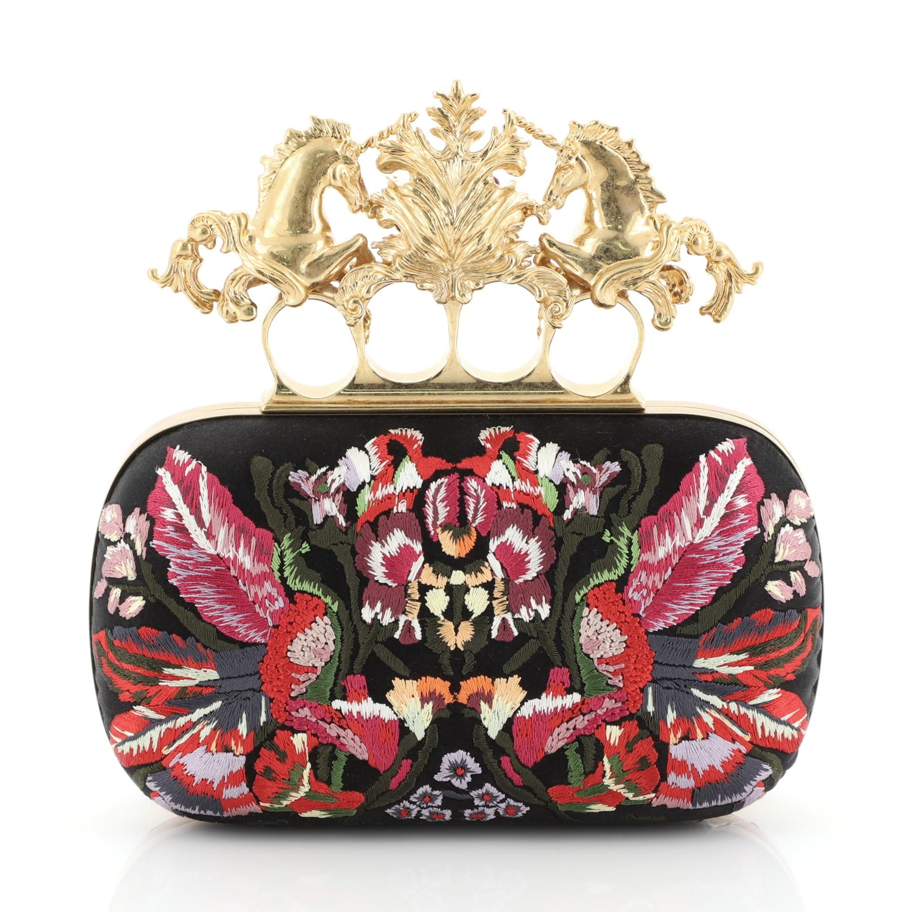 alexander mcqueen unicorn clutch