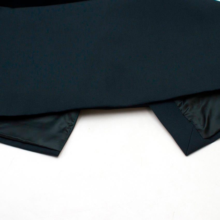 Alexander McQueen Velvet Panelled Midi Dress - Size Small For Sale 2