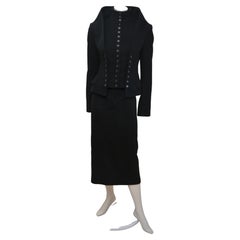 ALEXANDER MCQUEEN Vintage RUNWAY ""JOAN "" Jacke 1998/99 gesehen bei ""Savage Beauty""