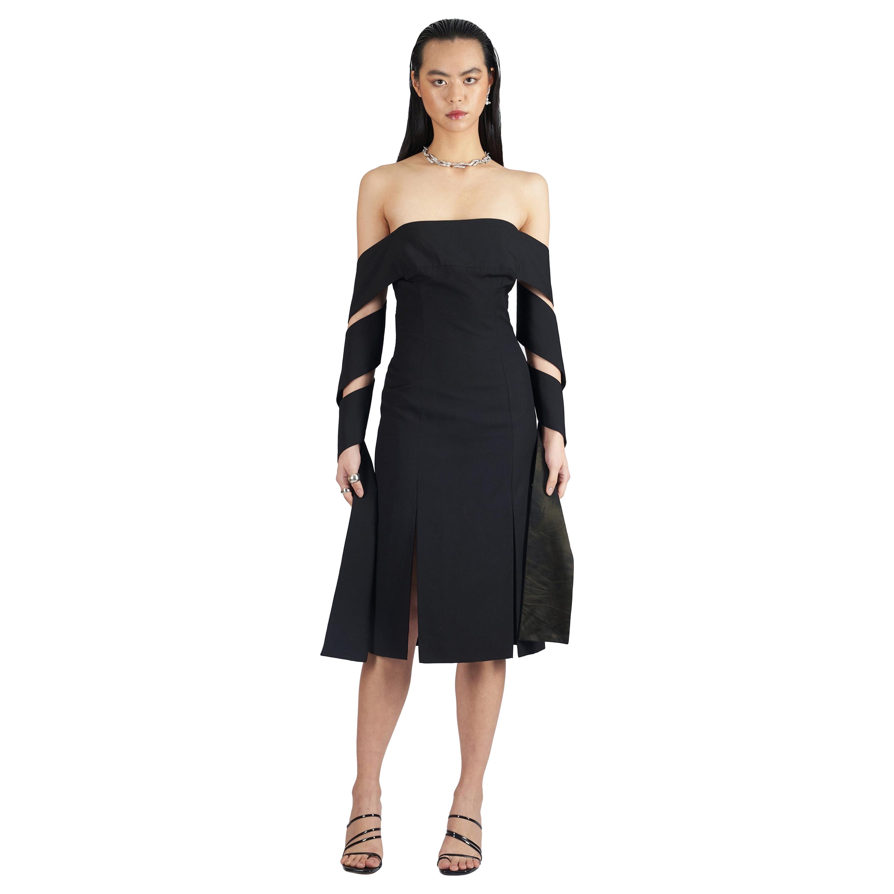 Alexander McQueen Vintage S/S 2001 Runway Voss Strapless Dress