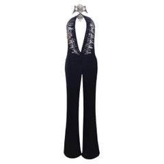 Alexander McQueen Used Sequin Embellished Jumpsuit Fall/Winter 2003 Sz 38IT