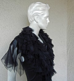 Alexander McQueen "What a Merry Go Round" Spiral Zipper Evening Dress  NEW