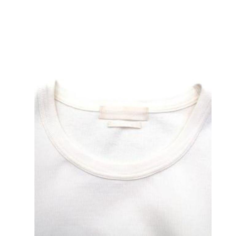 Alexander McQueen White Cotton Top For Sale 4