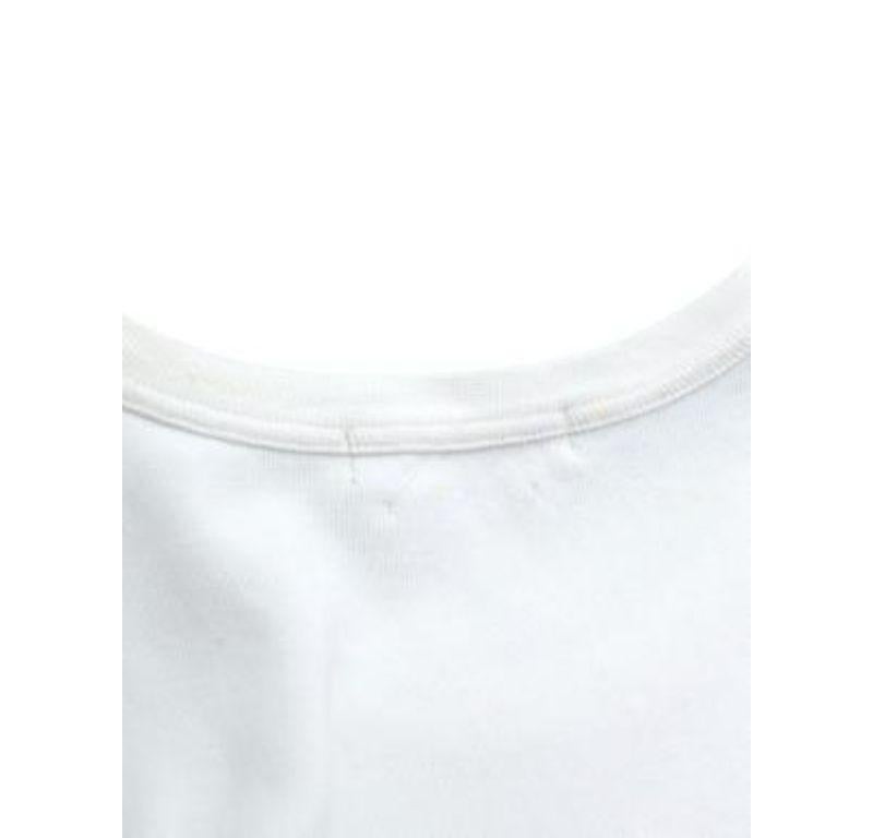 Alexander McQueen White Cotton Top For Sale 5