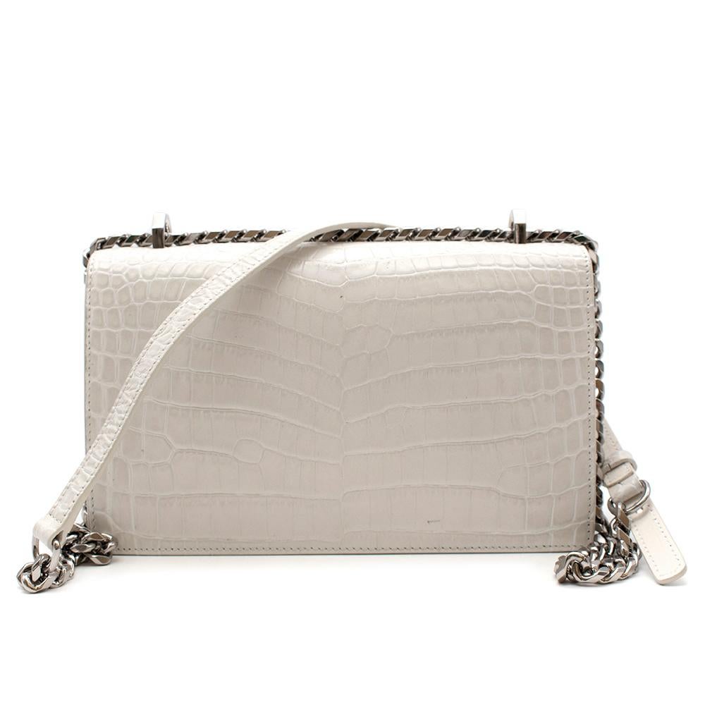 alexander mcqueen bag white