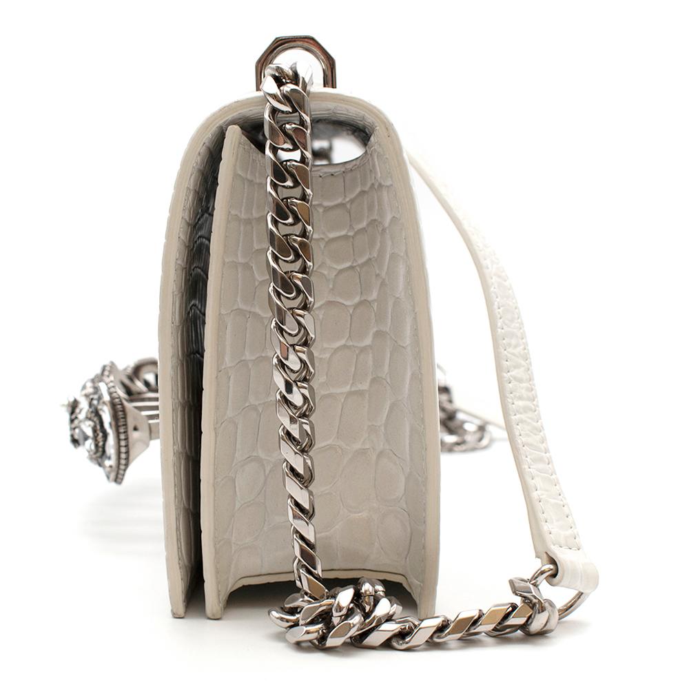 alexander mcqueen white handbag