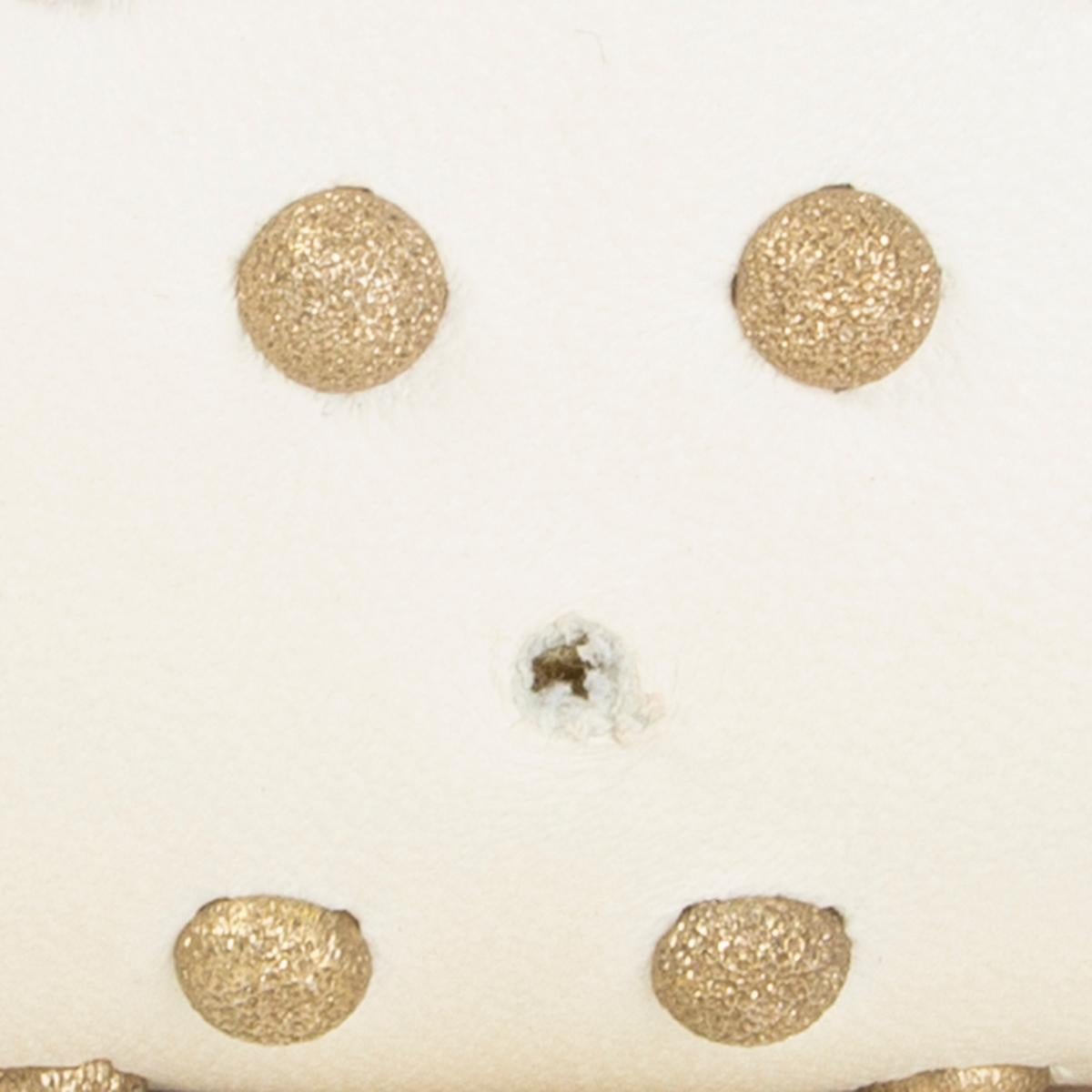 ALEXANDER MCQUEEN white gold PUNK SKULL PEARL Box Clutch Bag 2