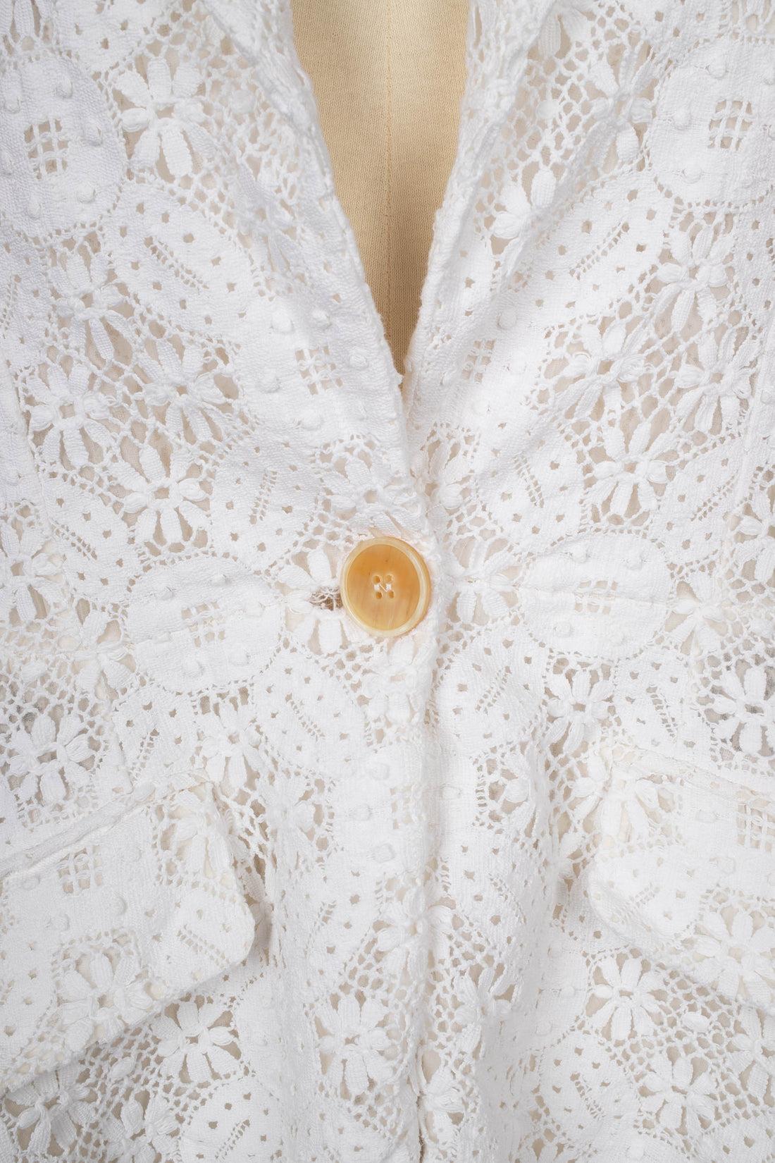 Alexander McQueen White Lace Set, 2020 6