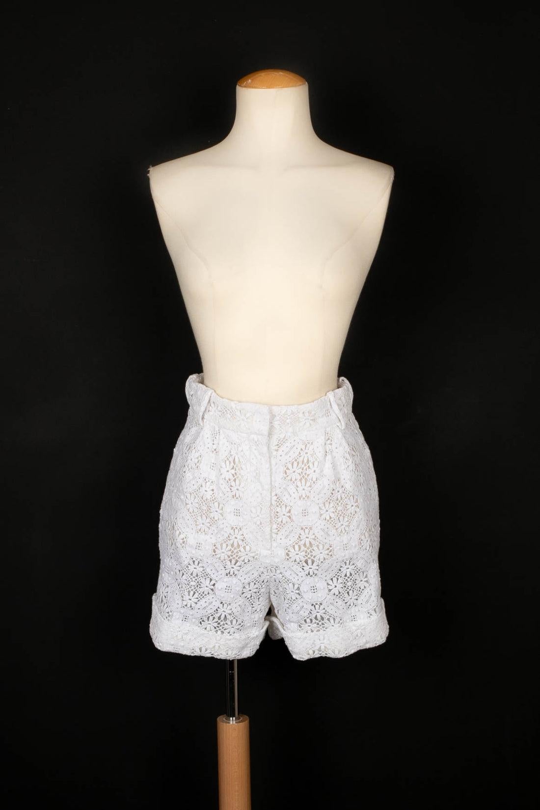 Alexander McQueen White Lace Set, 2020 7