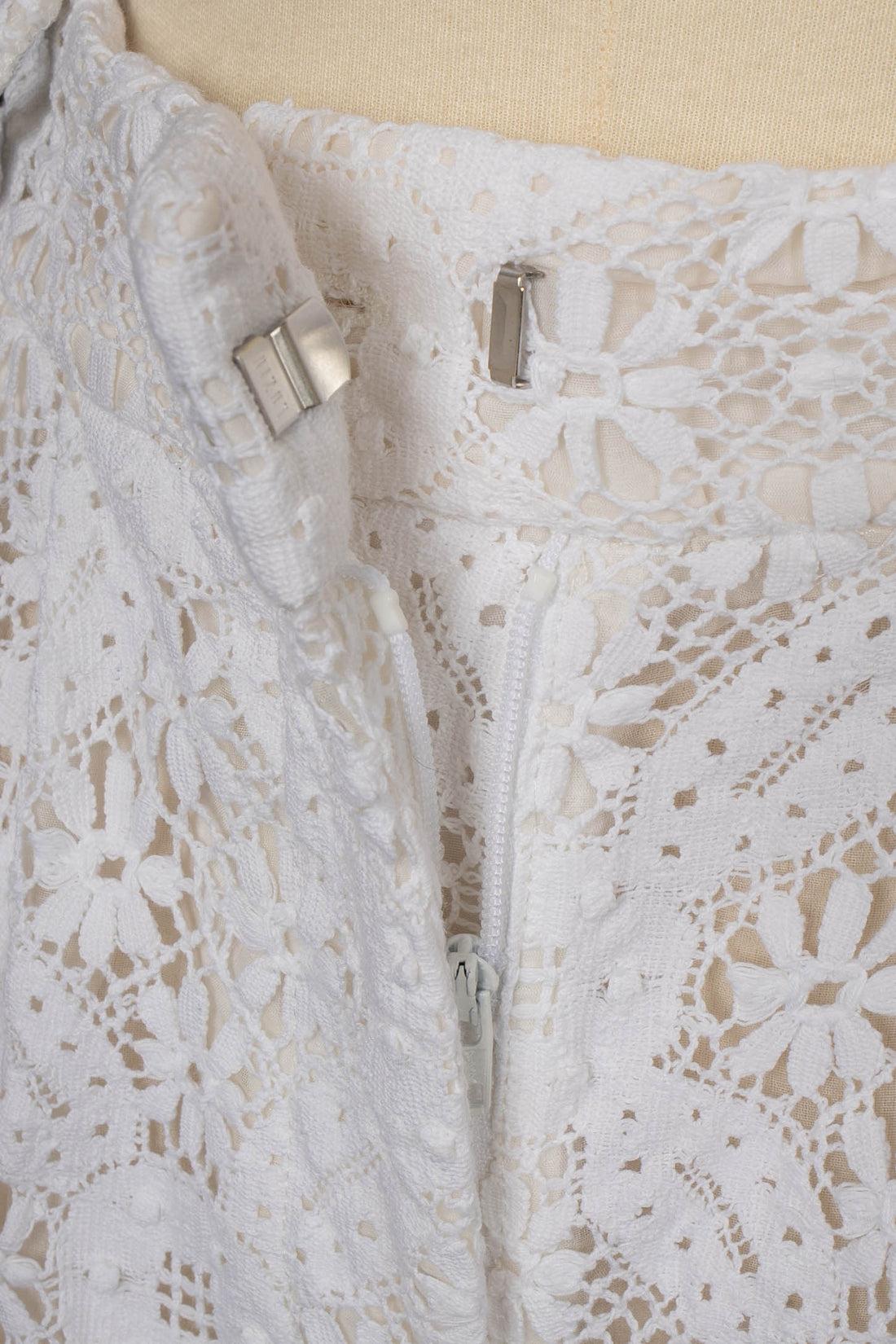 Alexander McQueen White Lace Set, 2020 8