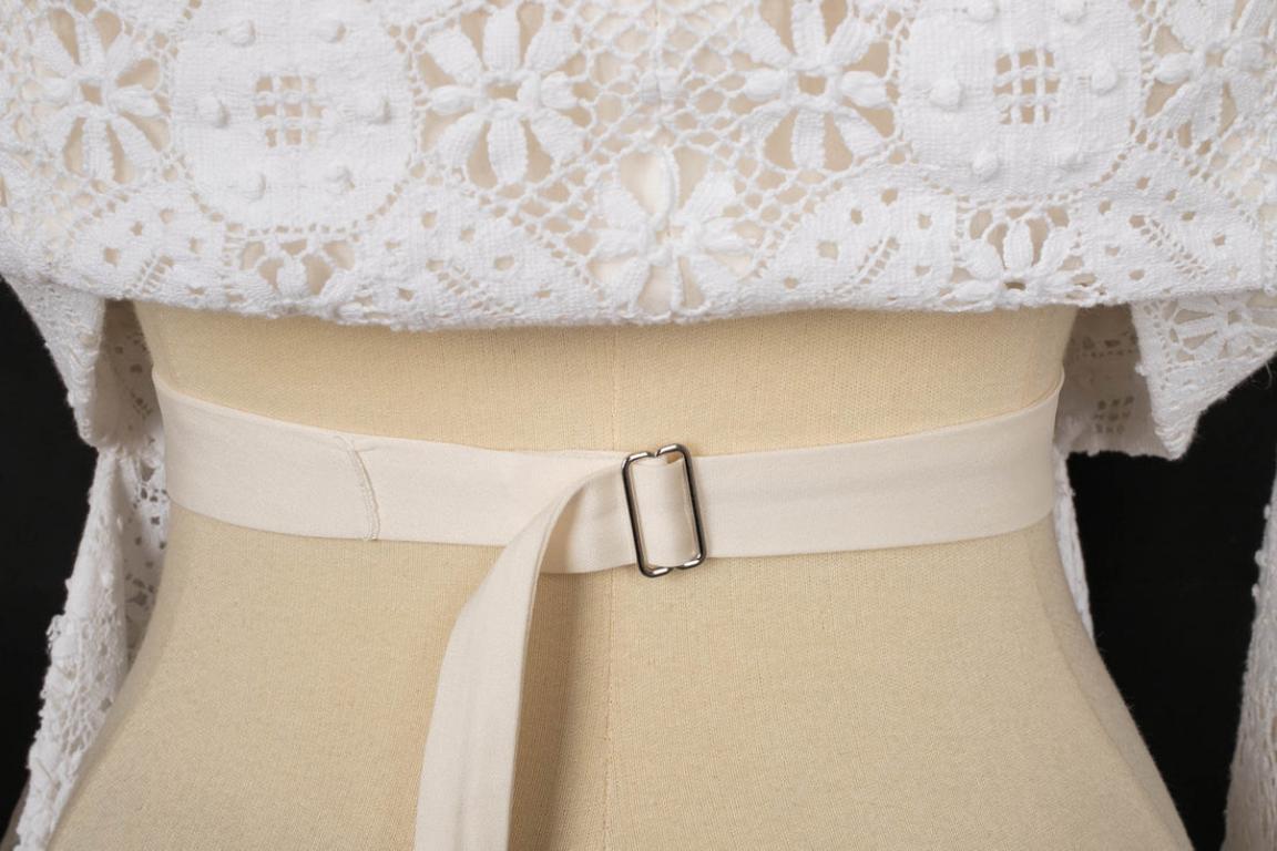 Alexander McQueen White Lace Set, 2020 10