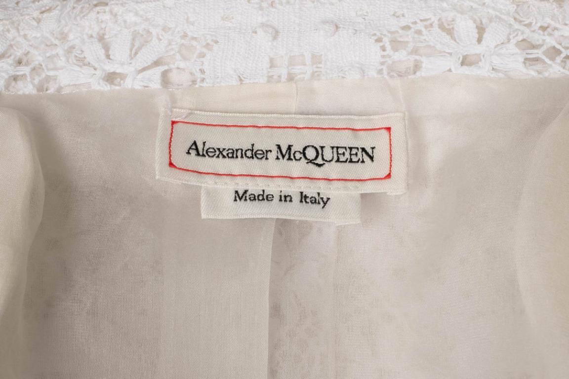 Alexander McQueen White Lace Set, 2020 11