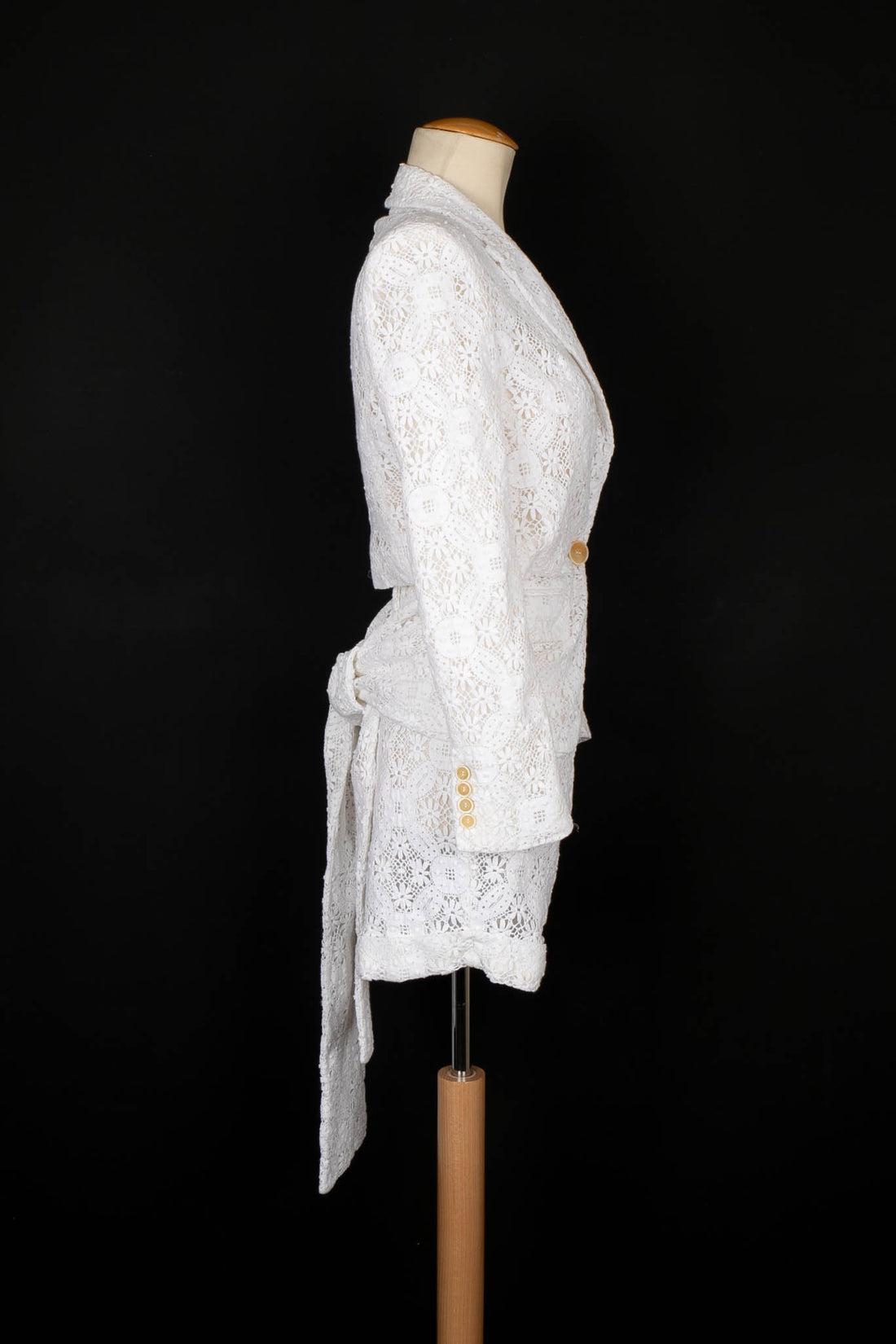 Alexander McQueen White Lace Set, 2020 1