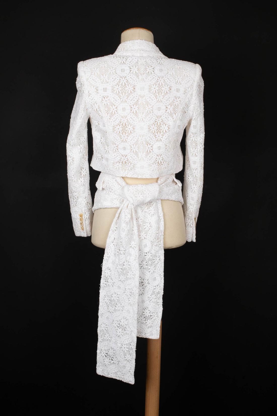 Alexander McQueen White Lace Set, 2020 2