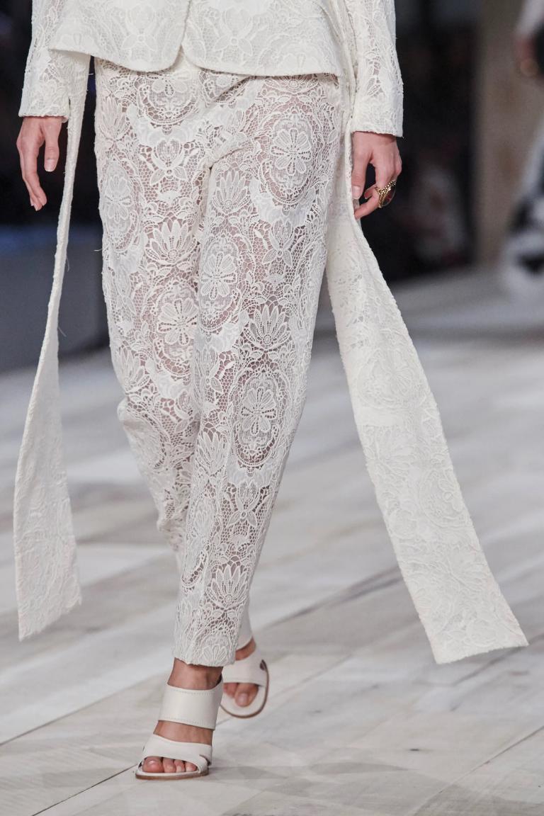 Alexander McQueen White Lace Set, 2020 3