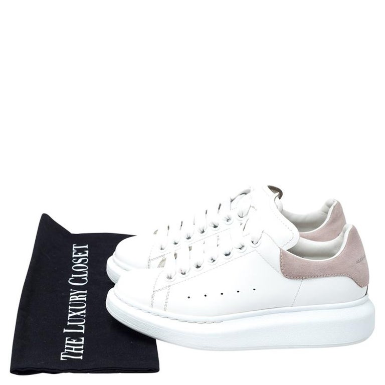 alexander mcqueen sneakers beige