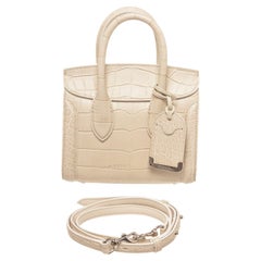Alexander McQueen White Leather Mc Queen Her Handbag