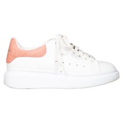 Alexander McQueen White Oversize Trainers Size IT 37