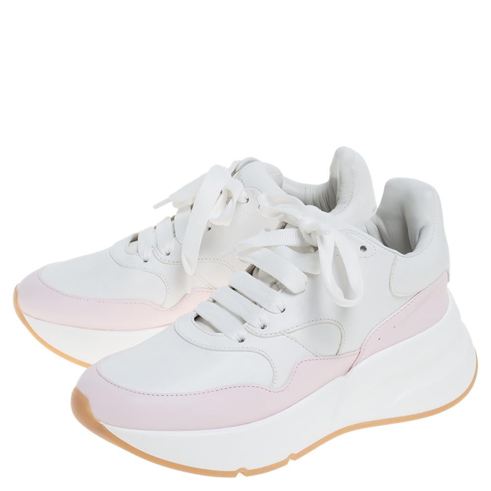 pink and white mcqueens