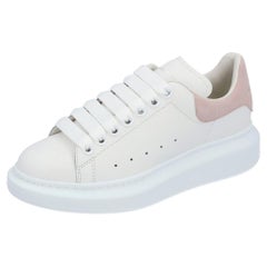 Used Alexander McQueen White/Pink Oversized Sneaker Size EU 36