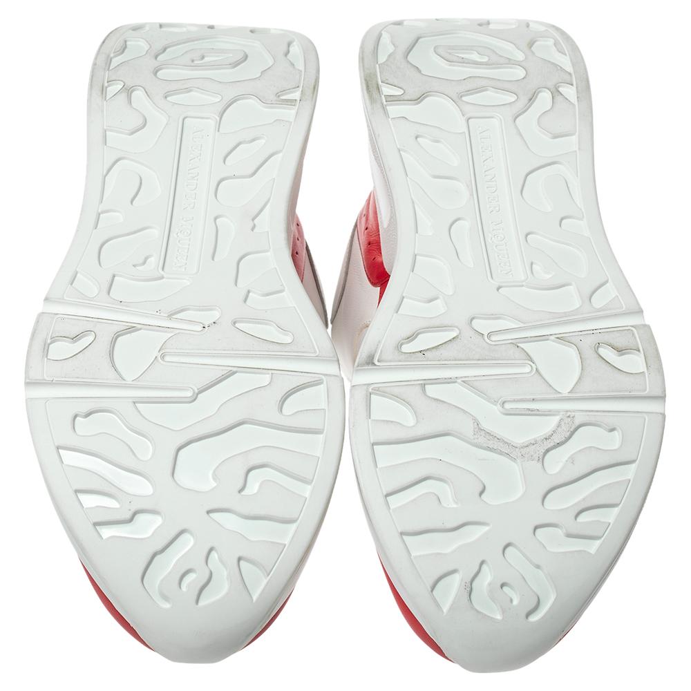 alexander mcqueen red and white