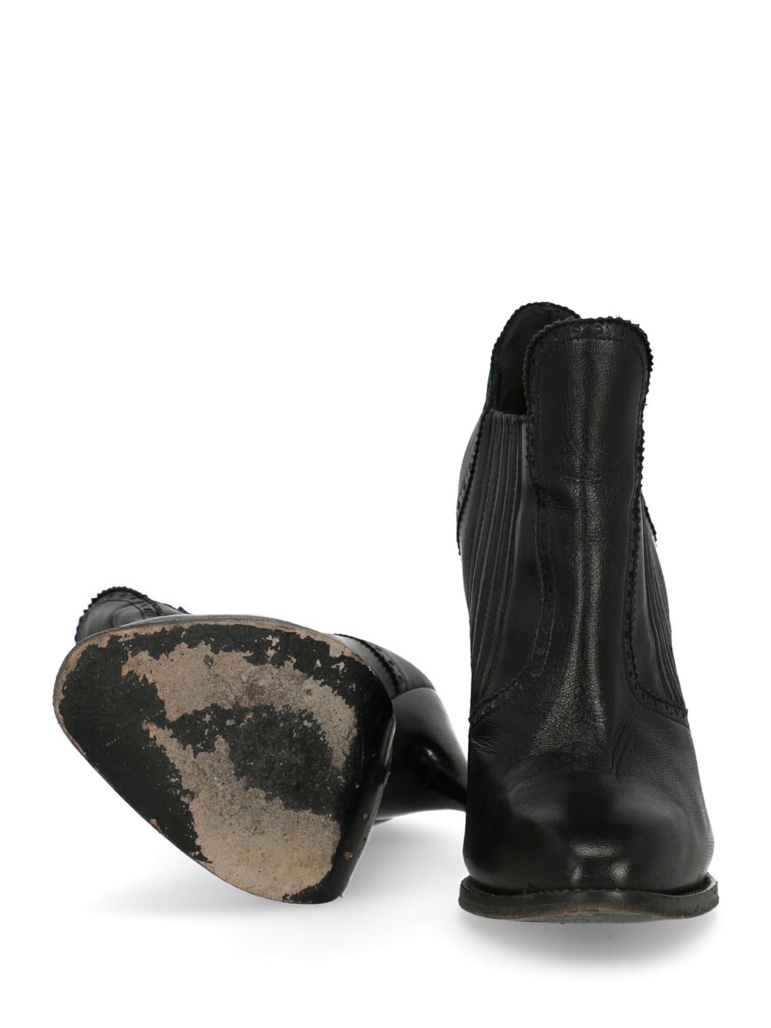 Women's Alexander Mcqueen Woman Ankle boots Black EU 36.5 For Sale