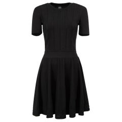 Alexander McQueen Women
s McQ Black Knit Mini Dress
