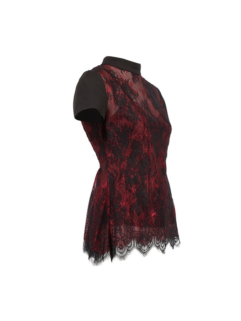 Parker Quincy Blouse - Monaco Red