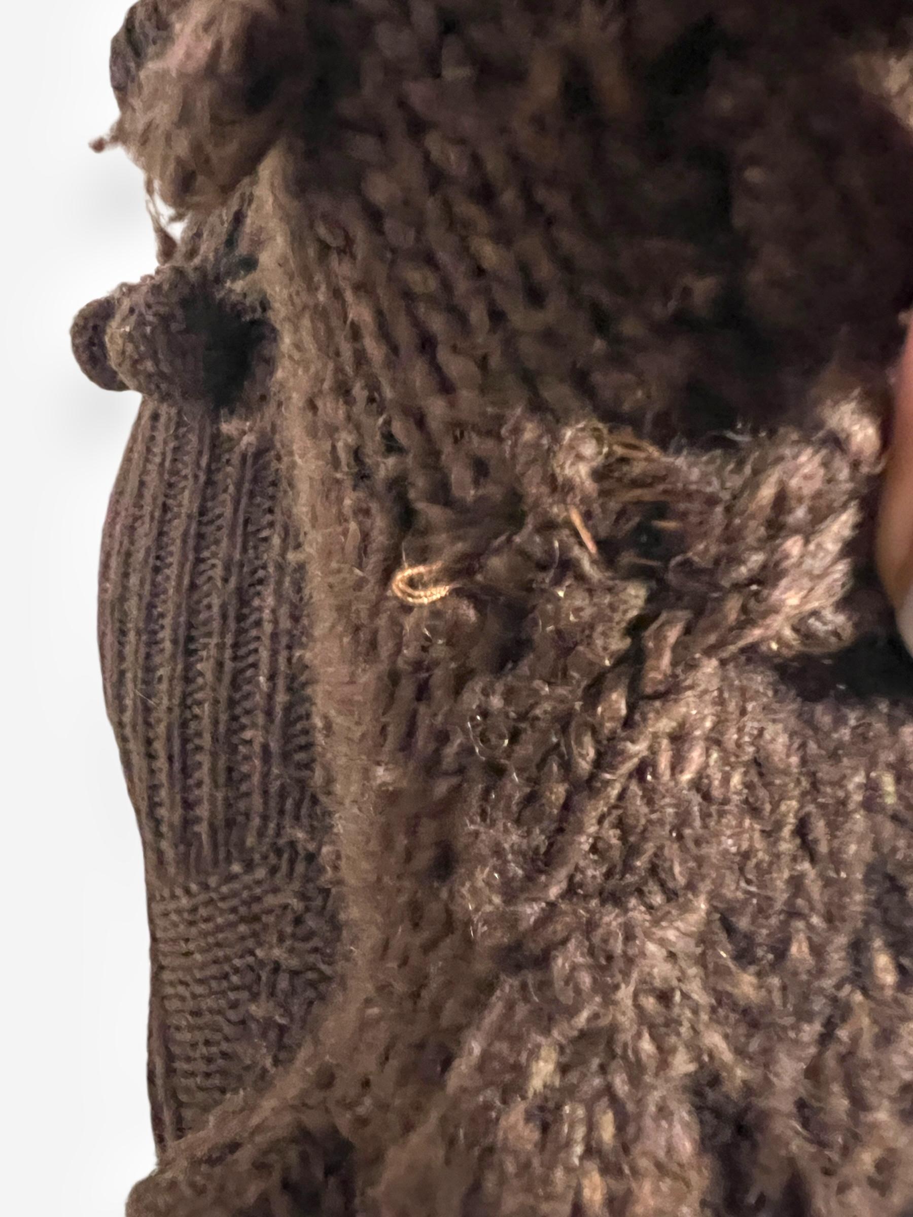 Ensemble en laine et alpaga appliqué, Alexander McQueen, automne/hiver 2005 en vente 6