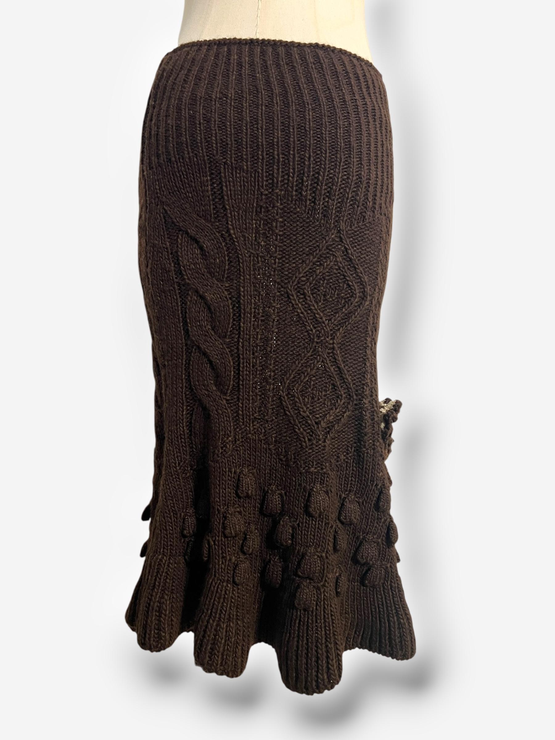 Ensemble en laine et alpaga appliqué, Alexander McQueen, automne/hiver 2005 Bon état - En vente à CAPELLE AAN DEN IJSSEL, ZH