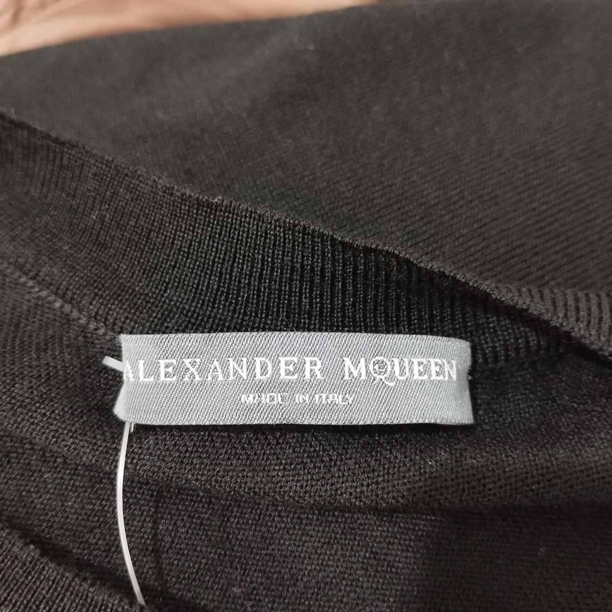 Vestido / jersey de lana Alexander McQueen  Talla M en venta 1