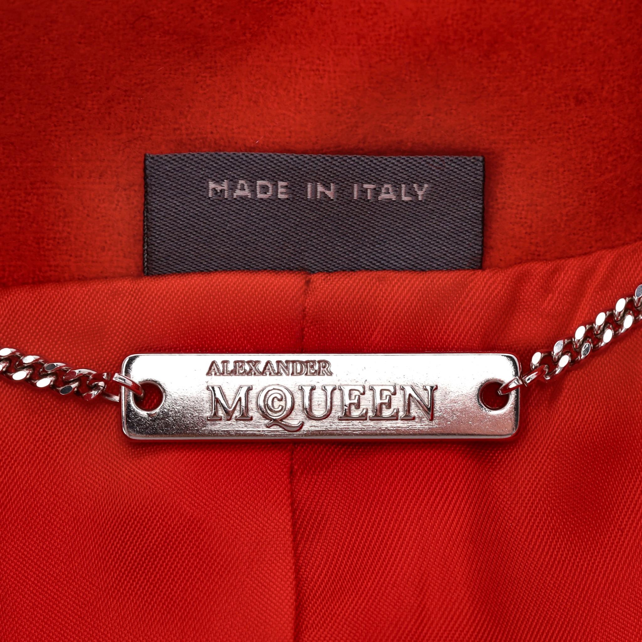 Women's Alexander McQueen Wool Flounce Coat