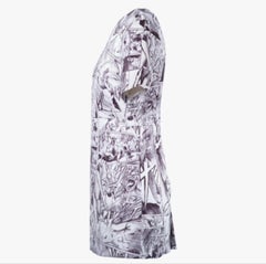 Alexander McQueen x Yoshiyasu Tamura Manga Print Mini Dress - '00s