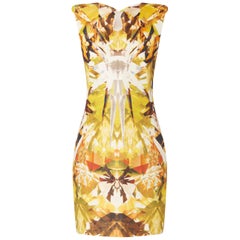 Alexander McQueen, Yellow print dress, Spring/Summer 2009