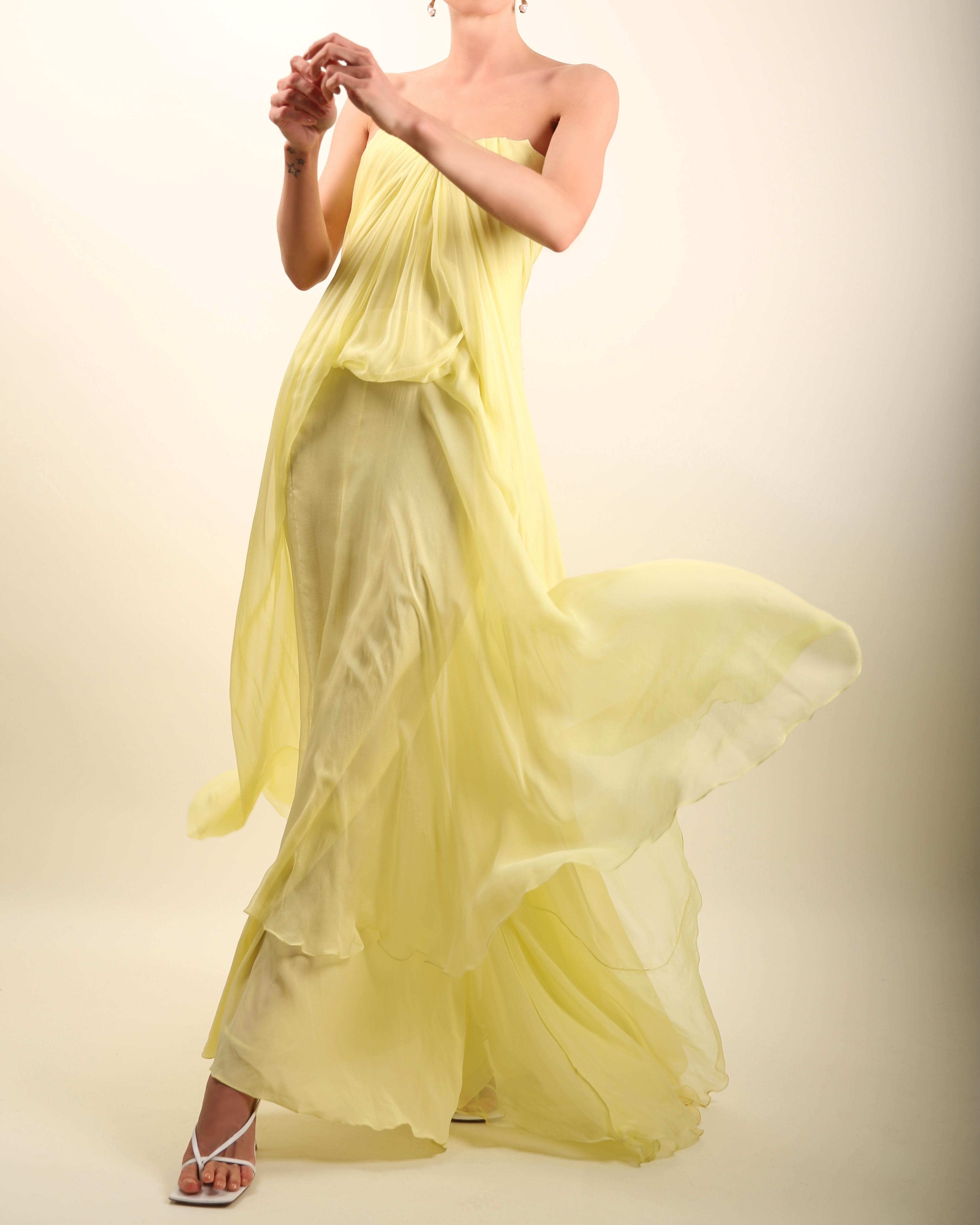 alexander mcqueen strapless dress