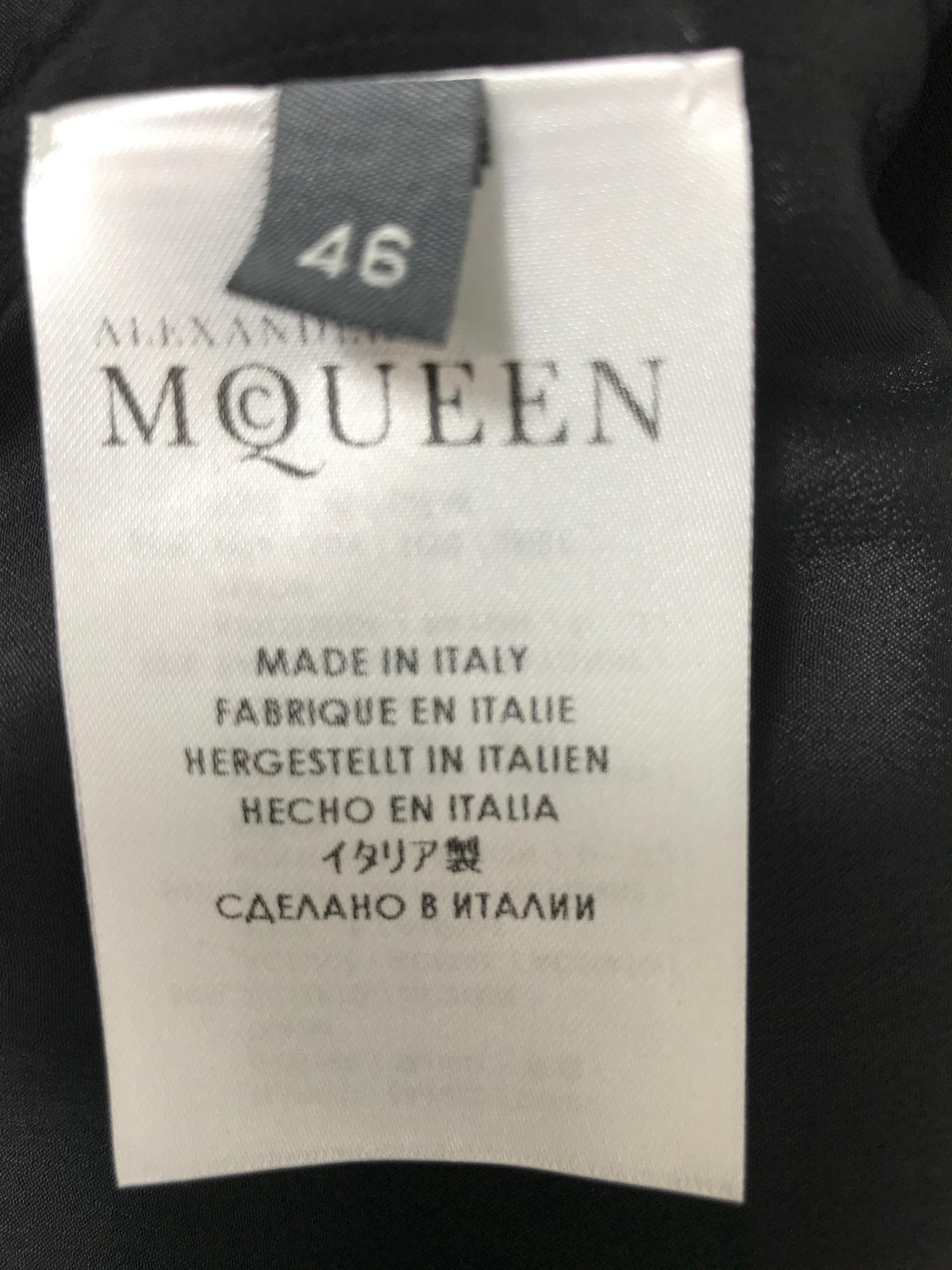 Alexander McQueen Zip-Off Detail Jewel Neck Dress 6