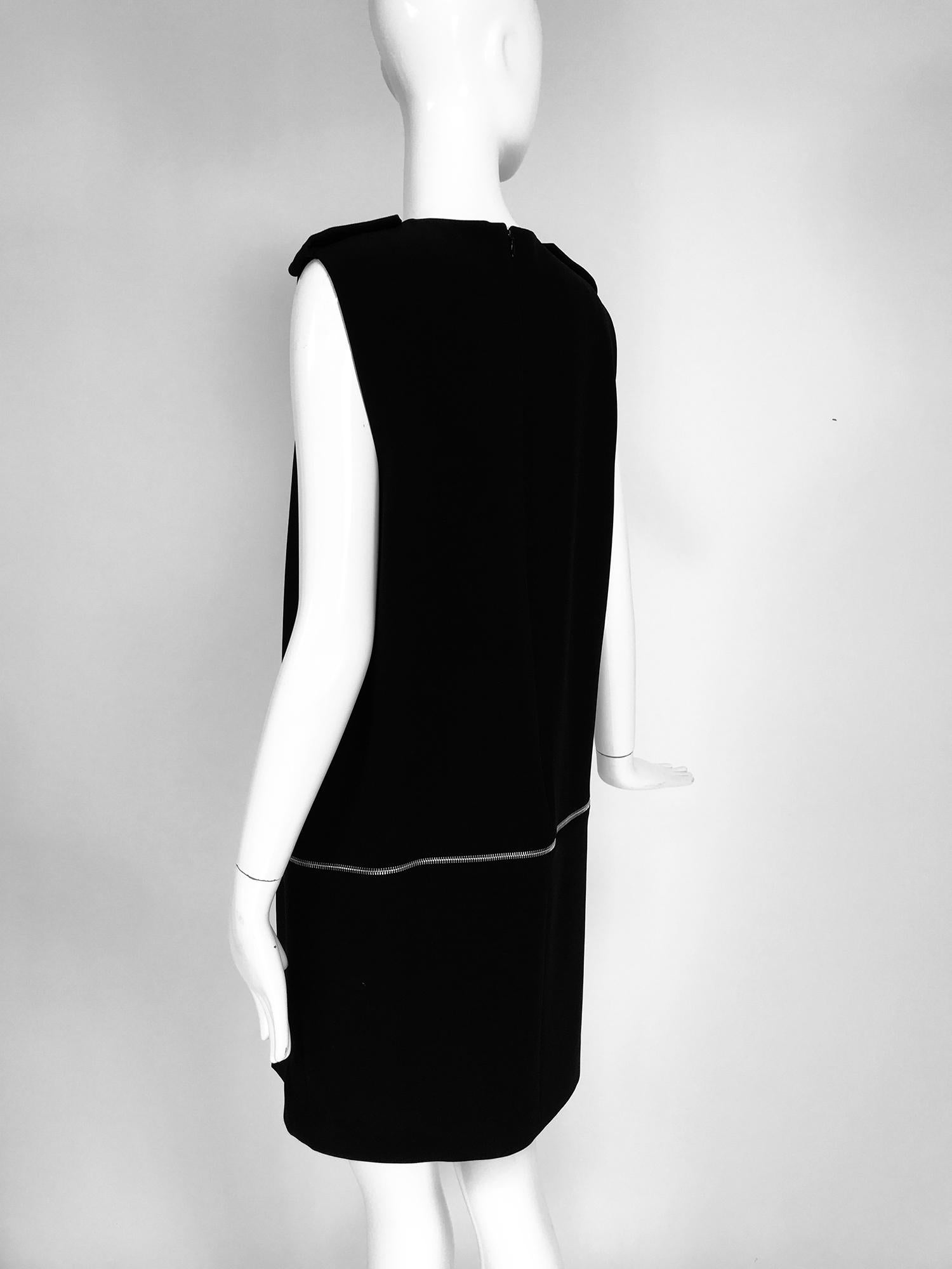 Alexander McQueen Zip-Off Detail Jewel Neck Dress 1