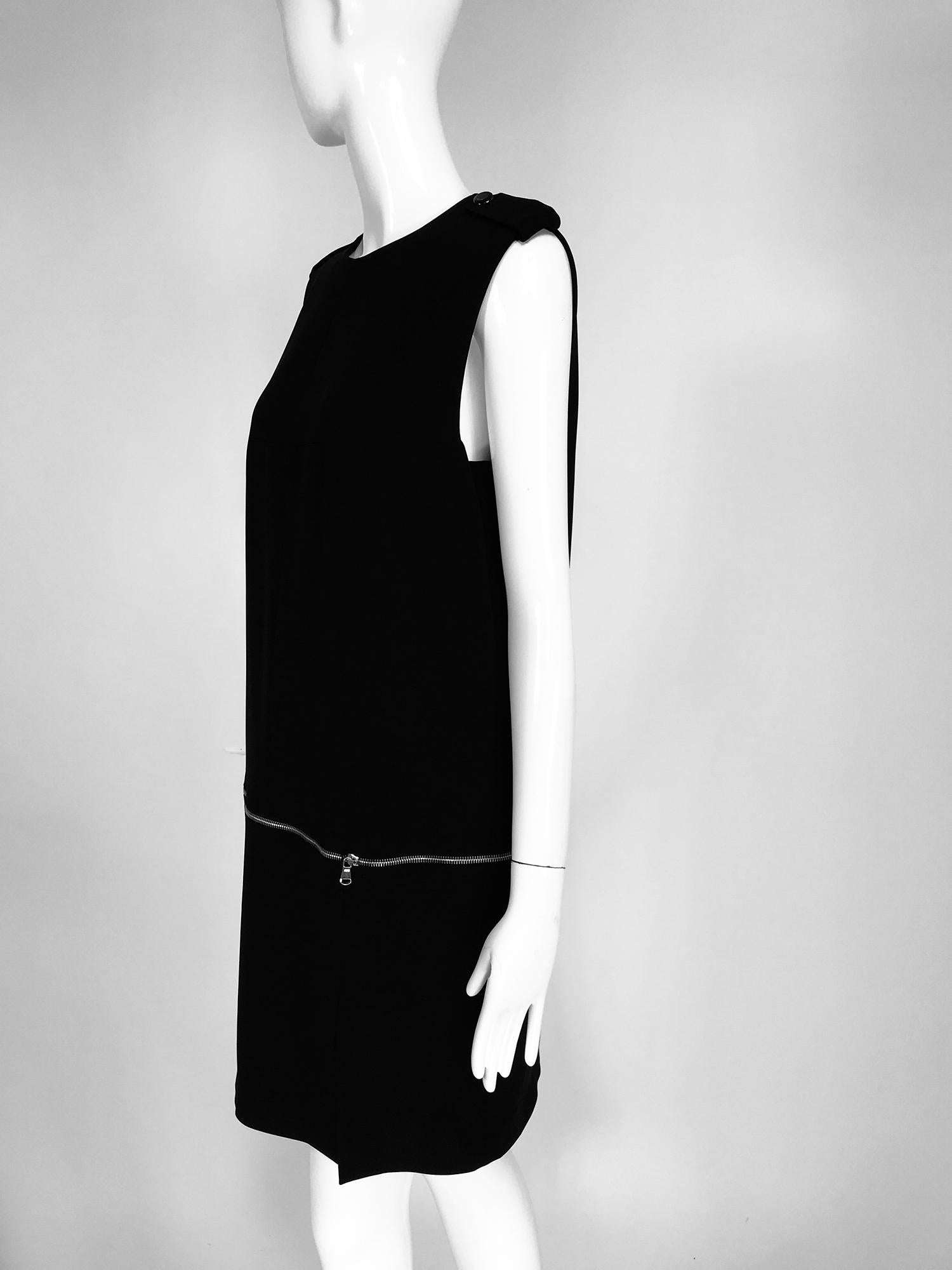 Alexander McQueen Zip-Off Detail Jewel Neck Dress 2